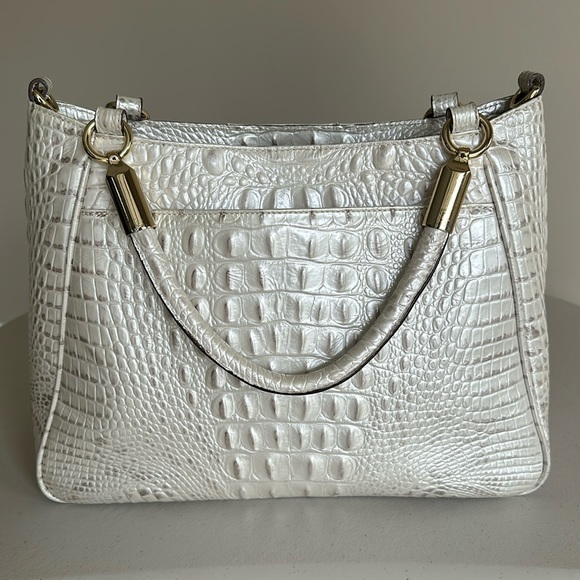 Ruby Satchel Melbourne Brahmin Handbag - Picture 2 of 15